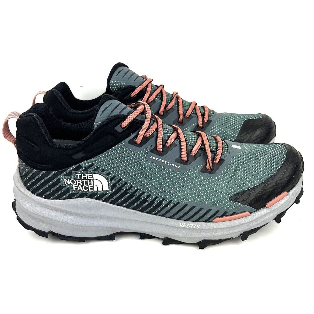 The North Face VECTIV Fastpack Futurelight Teal Gray Womens Sz 10 Trail Hiking